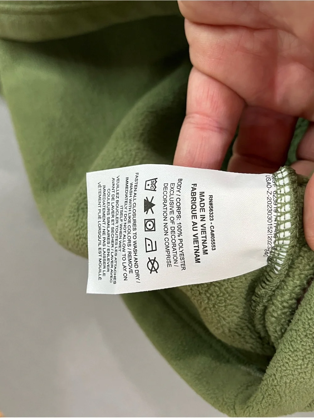 Nike Jordan Air Jordan Men's 1/4 Zip Fleece Sweatshirt Green Pockets Size M